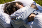 Ostrich feather pillow